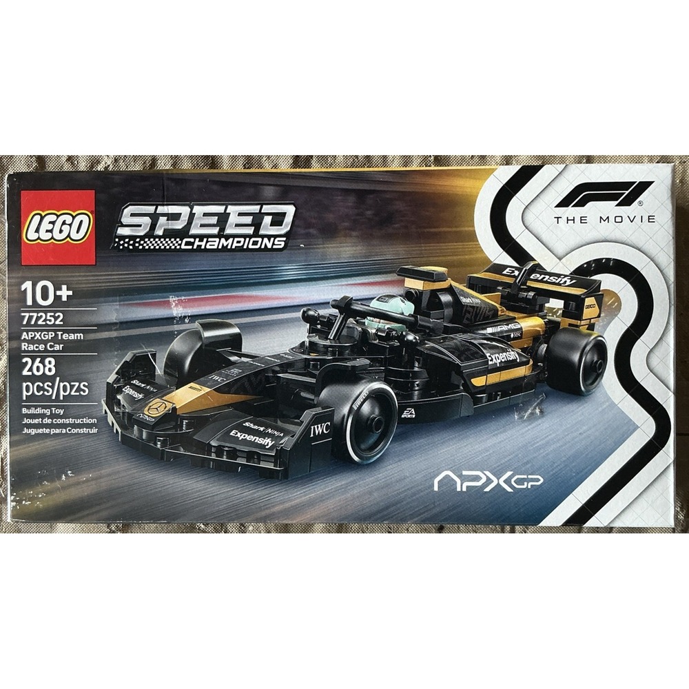 LEGO Speed Champions APXGP TEAM RACE CAR From the F1 Movie 77252 NEW ~ SEALED